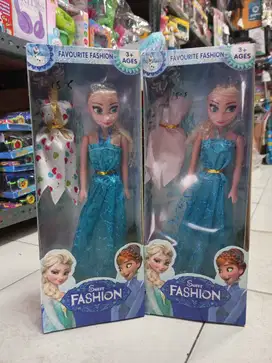 Mainan anak barbie frozen