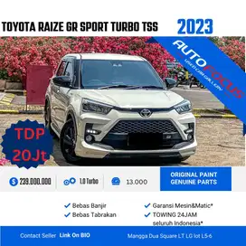 TDP20JT Low Km asli Full ori Toyota Raize 1.0 Turbo GR Tss 2023