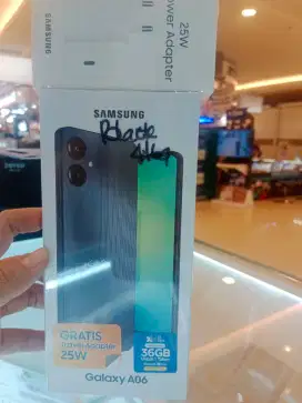 Samsung A06 4/64 garansi resmi 1 tahun