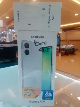 Samsung A06 4/128 garansi resmi 1 tahun