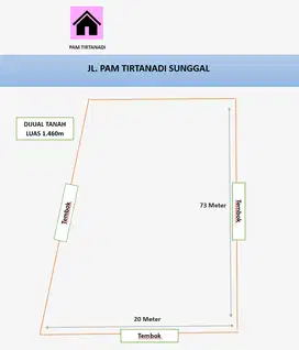 DIJUAL TANAH dan BANGUNAN