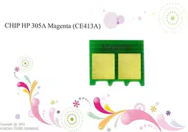 Chip Toner HP 305A 305 Pro300 Pro 400 M345 M351 M451 CE413A Magenta