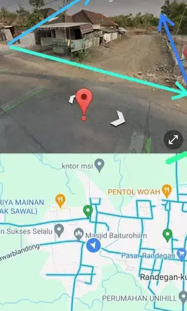 Dijual Tanah Raya Kedamean Dawar Blandong