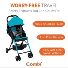 Stroller combi f2 blue