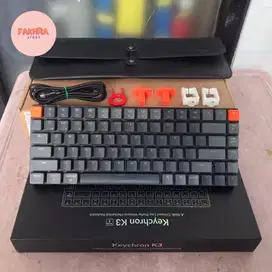 Keychron K3 v2 Hot-Swap RGB Backlight Optical Red Second BONUS Pouch