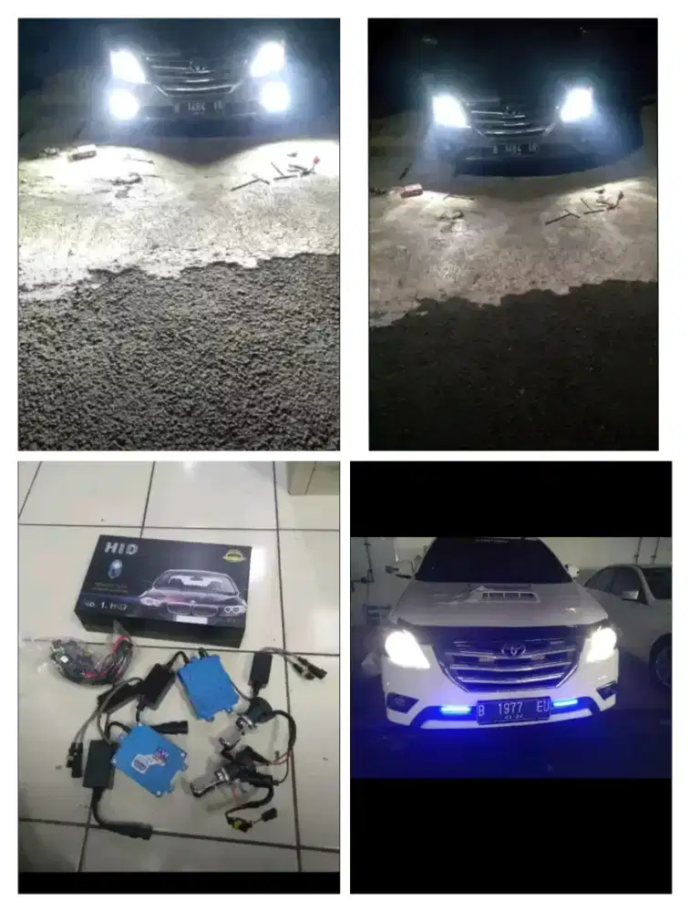 55 Watt lampu hid Innova SM pasang sejadetabek