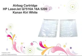 Airbag Air Bag Cartridge For HP Q7516A 16A 5200 Kanan Kiri White Putih