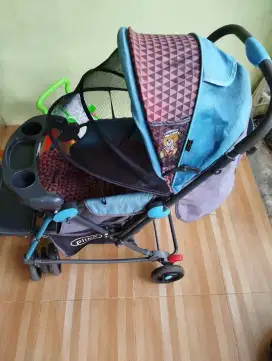 Stroller Pliko Biru