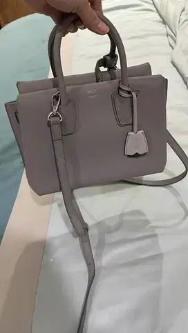 MCM GREY BAG (used)