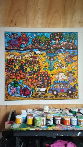 Lukisan Repro Erica Hestu 6