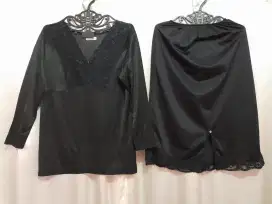 Set rok dalaman satin