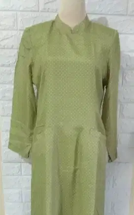 Gamis katun jahitan butik