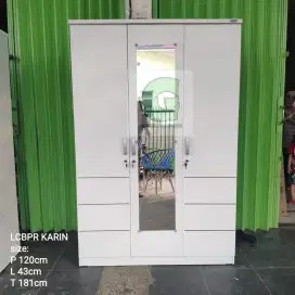 Lemari pakaian 3 pintu LCBPlemari baju lemari pakaian murah