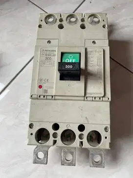 BU Mitsubishi MCCB NF 400 SW 300 Ampere A