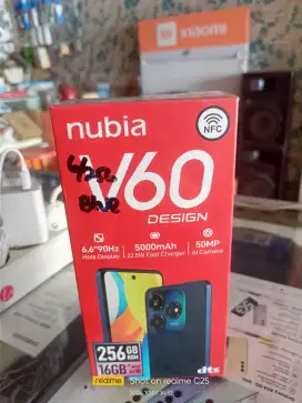 ZTE Nubia V60 Design 8+8/256 BARU garansi 1th ZTE bisa TT/Kredit