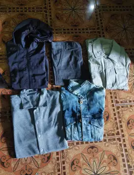 JAKET DENIM, PARASUT, KEMEJA, CELANA PRIA