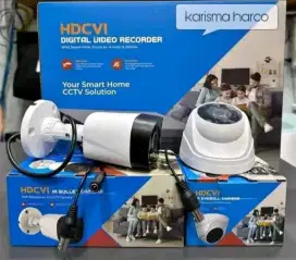 PAKET KAMERA CCTV LENGKP SIAP PASANG