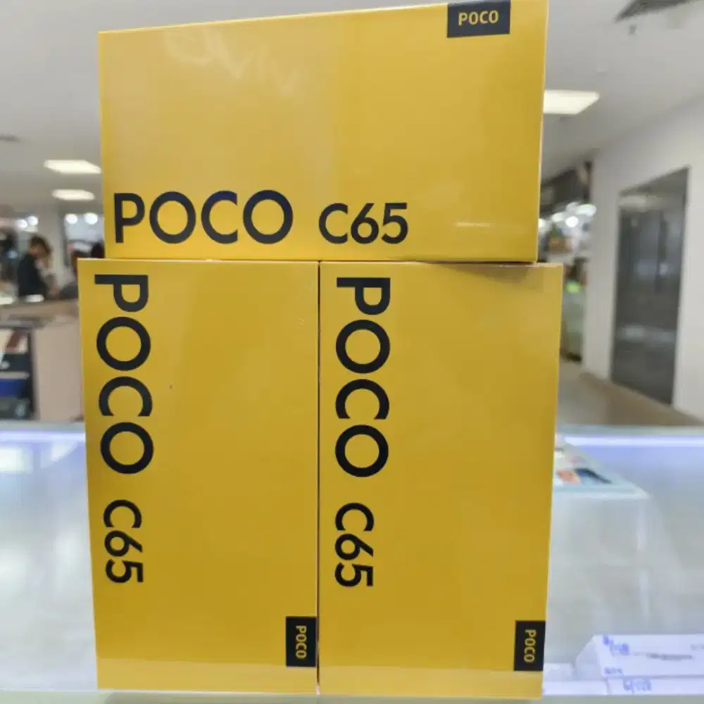 New Segel Resmi Poco C65 Ram 6+6/128GB Garansi 15 Bulan