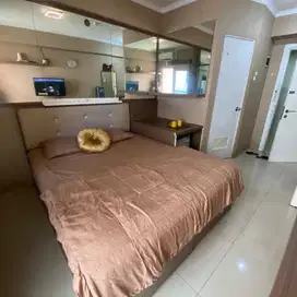 Green Pramuka City Studio Furnish Bagus Lengkap