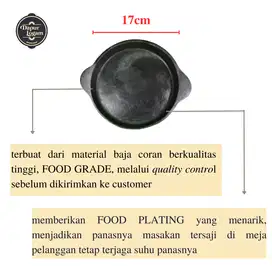 HOTPLATE BULAT TELINGA 18CM