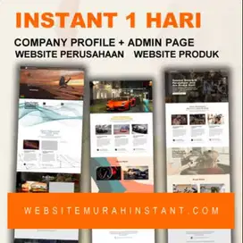 Jasa Pembuatan Website. Paket Instant 590K