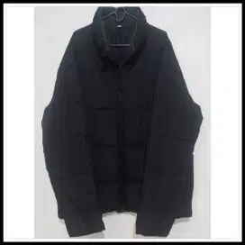 Jaket Bulang tebel warna hitam