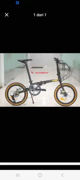 Sepeda Lipat Element Troy 8 speed, New, nego sampai jadi
Toko sepeda