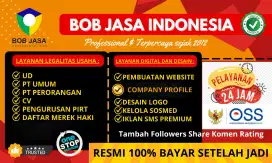 Jasa Pengurusan Pembuatan Pendirian PT Perorangan NIB CV UD OSS Gresik