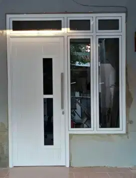Jendela gandeng+ pintu
