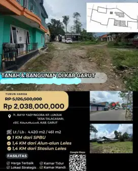 Dijual Rumah Tua Hitung Tanah Kp. Lunjuk Desa Talagasari Garut