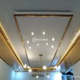 Pemasangan plafon PVC & rangka atap baja ringan
