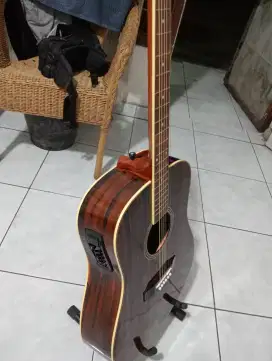 Gitar Akustik Elektrik Cort AD810OP  Corak Tanbes Jumbo