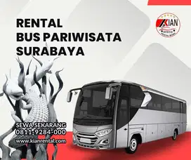 Sewa Bis Pariwisata Murah Rental Mobil Hiace Elf Medium Big Bus Luxury