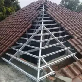 PEMASANGAN BAJA RINGAN DAN PLAFON PVC