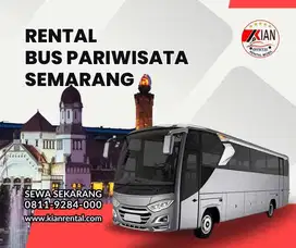 Sewa Bis Murah Pariwisata Rental Mobil Elf Hiace Luxury Medium Big Bus