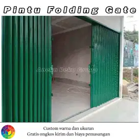 Folding Gate Rolling Door Pintu Ruko Kios warung dan Garasi