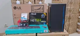 PC Rakitan Core i5 Core i5 10400  Asus monitor LG 19in termurah