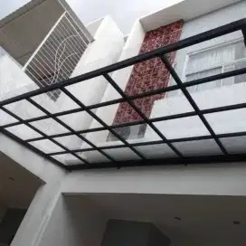 Canopy atap solar flat 12