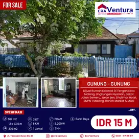 Rumah Kolonial Di Tengah Kota Malang, Lingkungan Nyaman