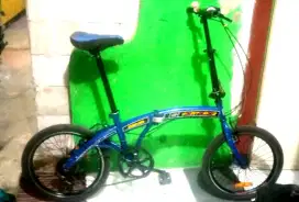 Sepeda lipat Genio.20in.ban baru siap pakai.jagakarsa