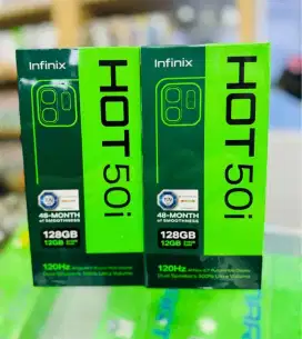 Infinix Hot 50i 6+6/128 Garansi Resmi Baru Dan segel