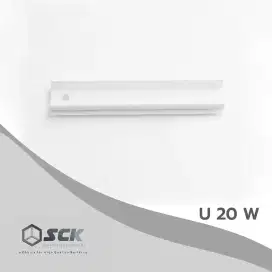U Channel / Groove Joint SCK U20 W UPVC