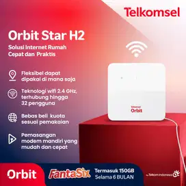 Telkomsel Orbit Star H2 Modem WiFi 4G