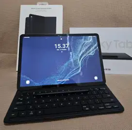 Jual SAMSUNG TAB S8 5G FULLSET MULUS BISA WIFI & CELLULAR MULUSS 98%
