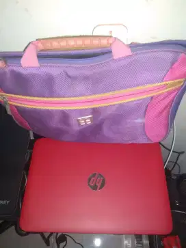 Laptop HP 11 lengkap sama tas minus