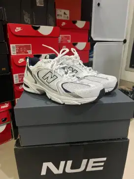 New Balance NB 530
white navy indigo
sepatu original 100% 42,5