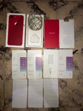 Iphone 8 Plus 256GB RED Fullset