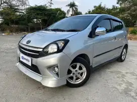 Pajak Panjang Toyota Agya 1.0 G TRD Sportivo Bensin 2015 Silver LDK