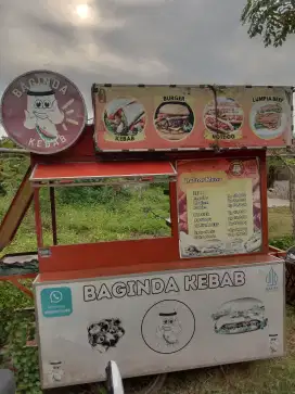 Dijual Gerobak Kebab bekas