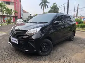 KM Rendah - Daihatsu Sigra 1.0 M Bensin-MT 2020 Hitam  (SRK)